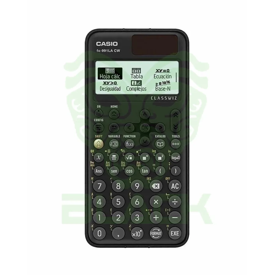 CALCULADORA CIENTIFICA CASIO (FX-991LACW) 550 FUNCIONES BLACK