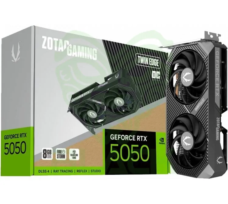 PLACA DE VIDEO ZOTAC GEFORCE RTX 5050 8GB GDDR6 TWIN EDGE OC