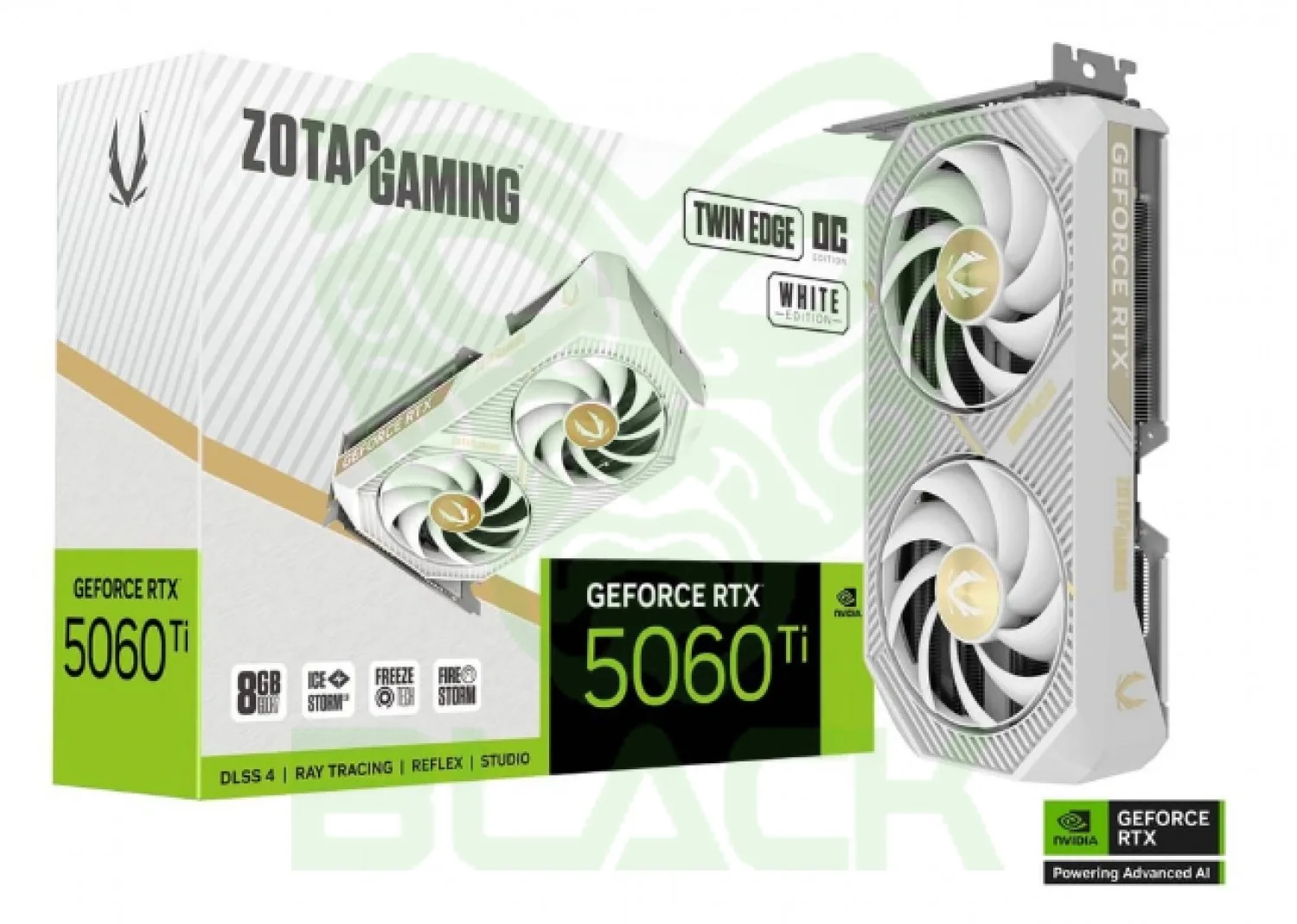 PLACA DE VIDEO ZOTAC RTX5060TI 8GB TWIN EDGE OC WHITE