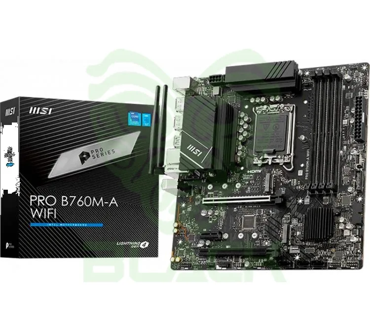MOTHER MSI PRO B760M-A WIFI DDR5 1700 (12VA/13VA/14VA GEN)
