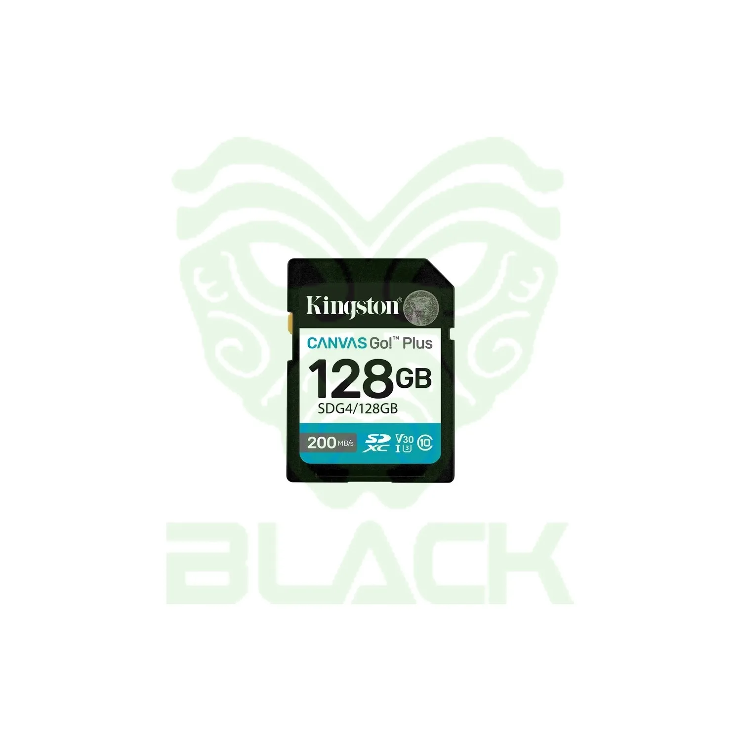 TARJETA DE MEMORIA KINGSTON CANVAS GO PLUS SDXC 128GB GEN4 C10 UHS-I U3 V30 200MB/S