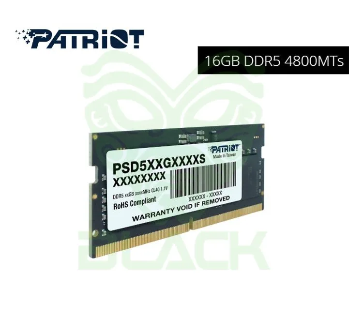 MEMORIA RAM PATRIOT 16GB DDR5-5600 NOTE