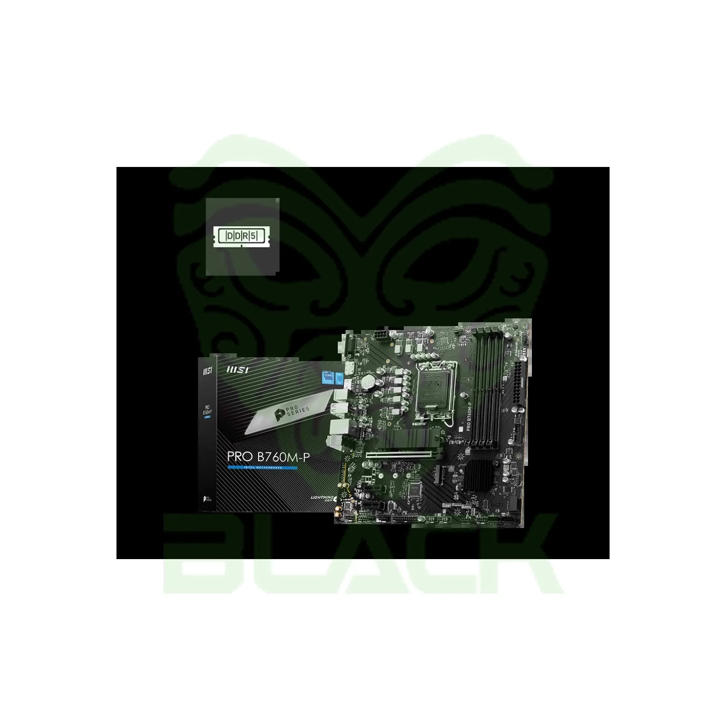 MOTHERBOARD MSI PRO B760M-P LGA1700 DDR5