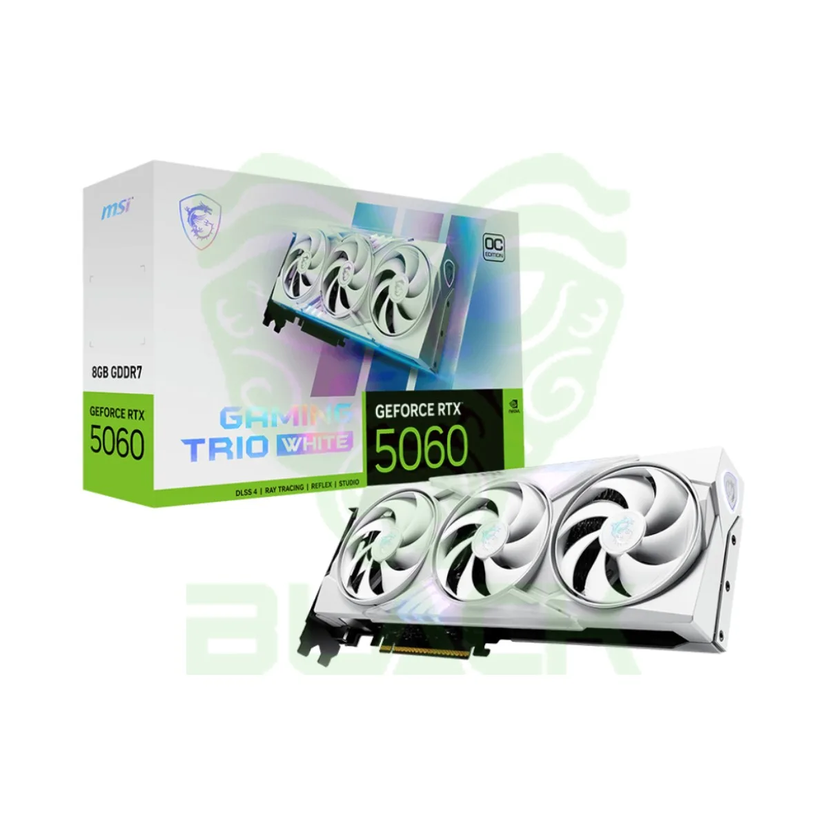 VGA MSI GEFORCE RTX 5060 8G GAMING TRIO OC WHITE