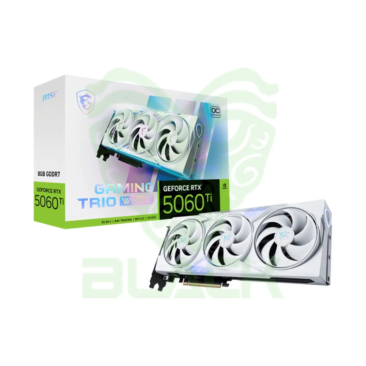 VGA MSI GEFORCE RTX 5060 TI 8G GAMING TRIO OC WHITE