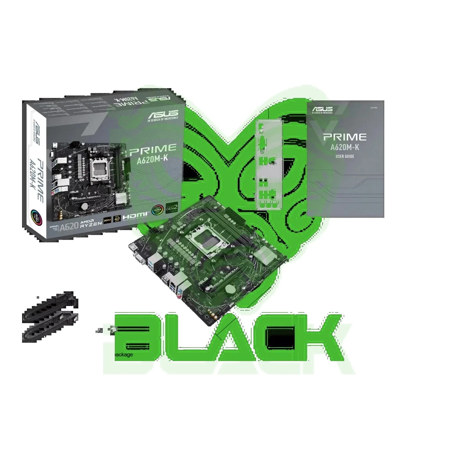 MOTHERBOARD ASUS PRIME A620M-K AM5 DDR5