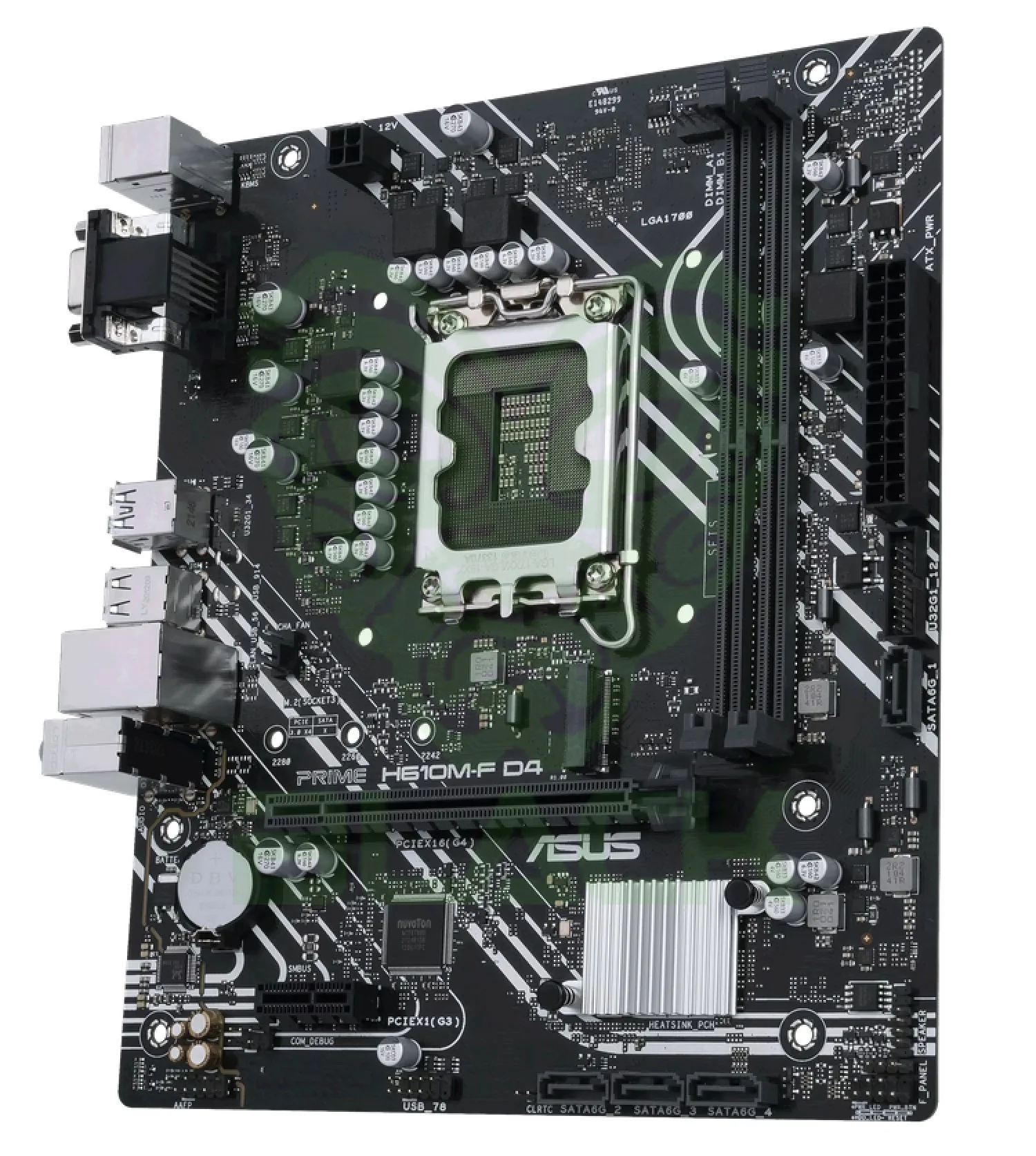 MOTHERBOARD ASUS PRIME H610M-F D4 R2.0 LGA 1700 DDR4