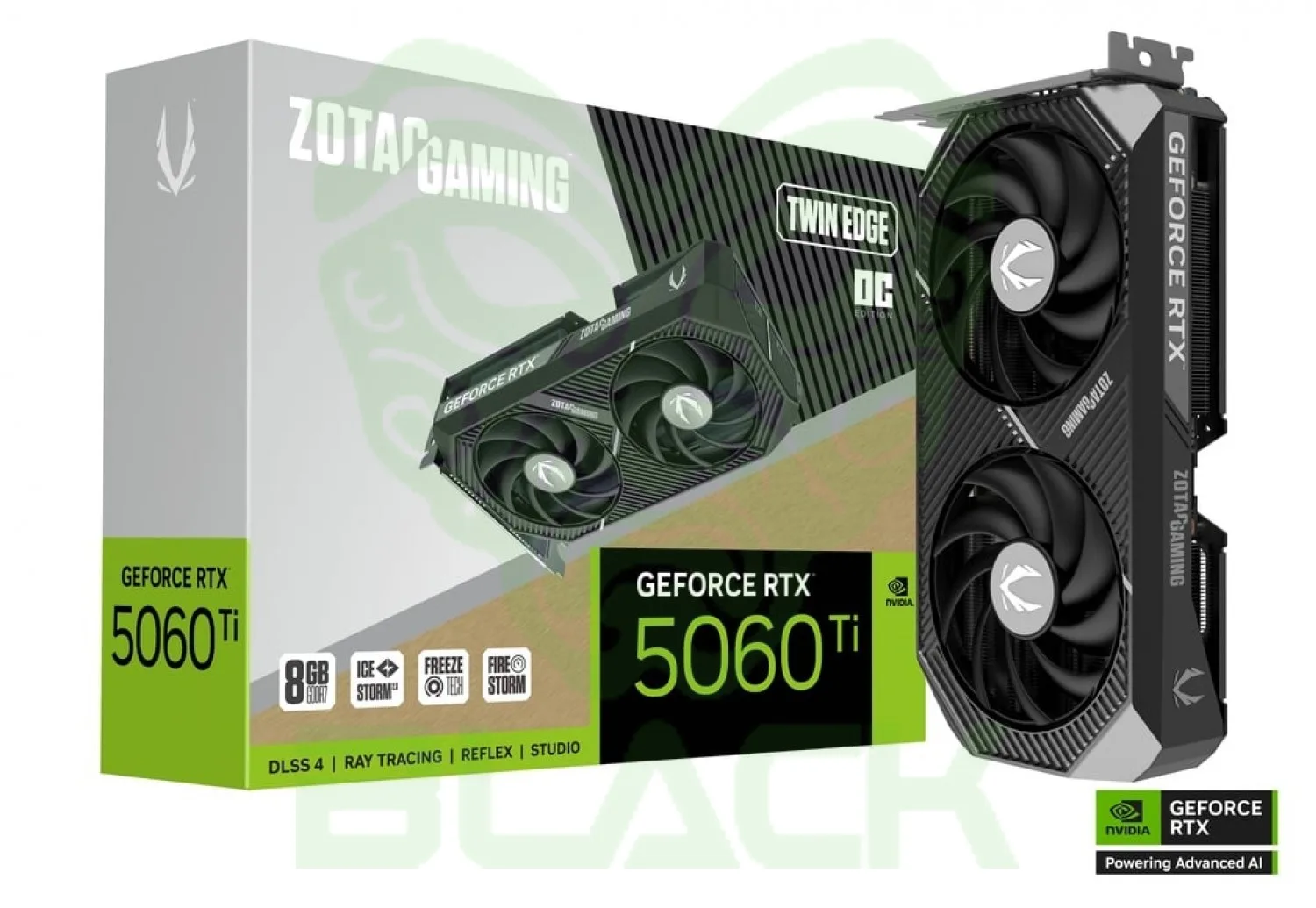 PLACA DE VIDEO ZOTAC RTX 5060TI 8GB TWIN EDGE OC