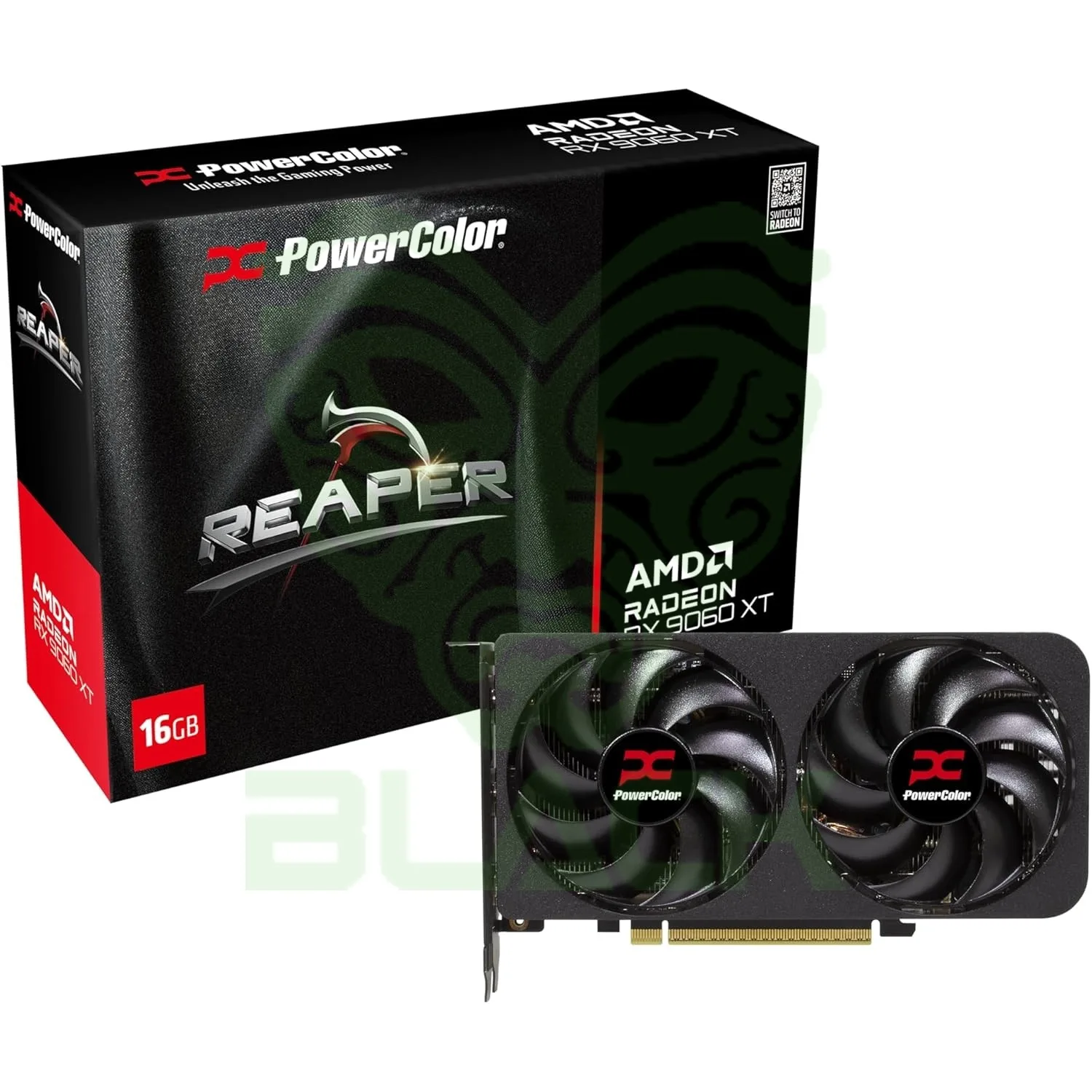 PLACA DE VIDEO POWERCOLOR REAPER AMD RADEON RX 9060 XT 16GB GDDR6