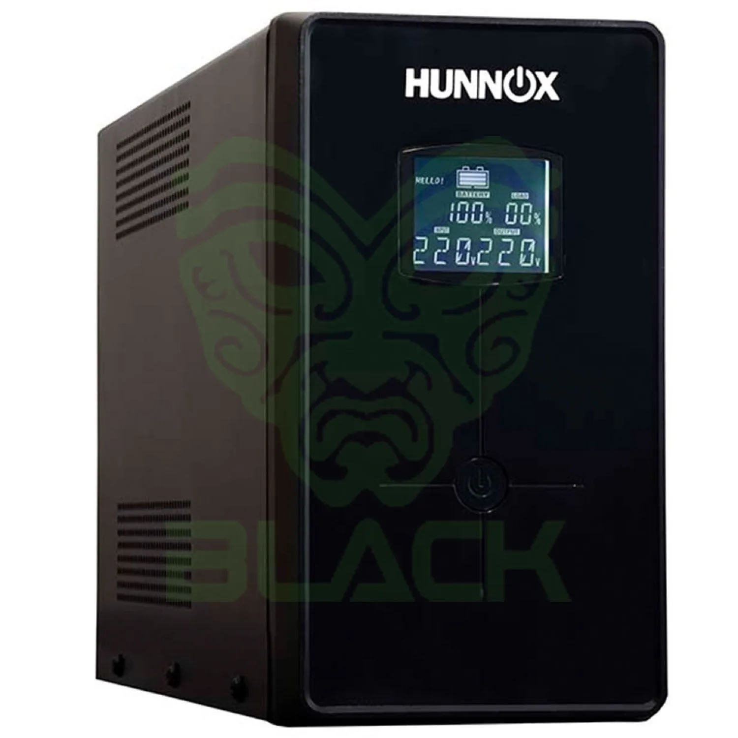 HUNNOX UPS Y ESTABILIZADOR 850VA LCD C/USB