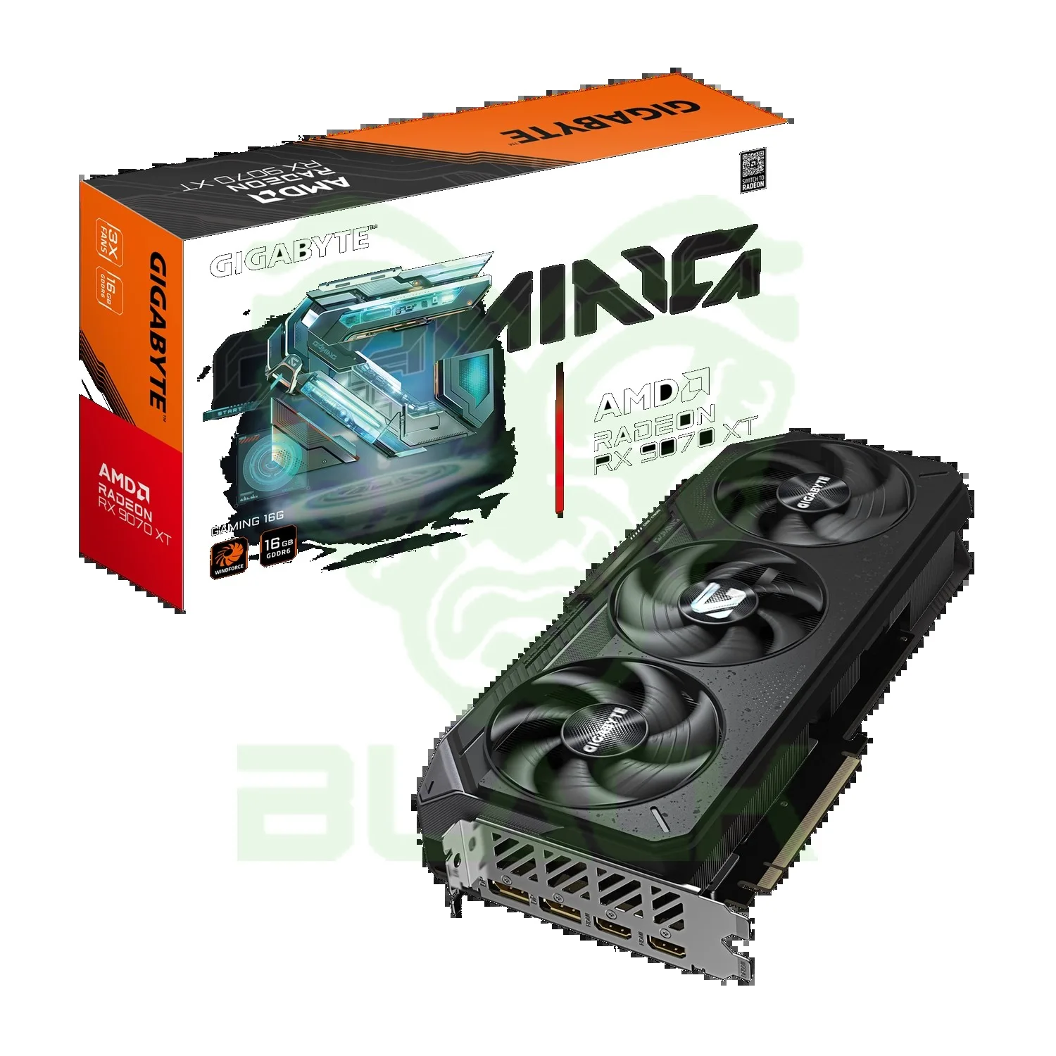 PLACA DE VIDEO GIGABYTE AMD RADEON RX 9070 XT GAMING 16G