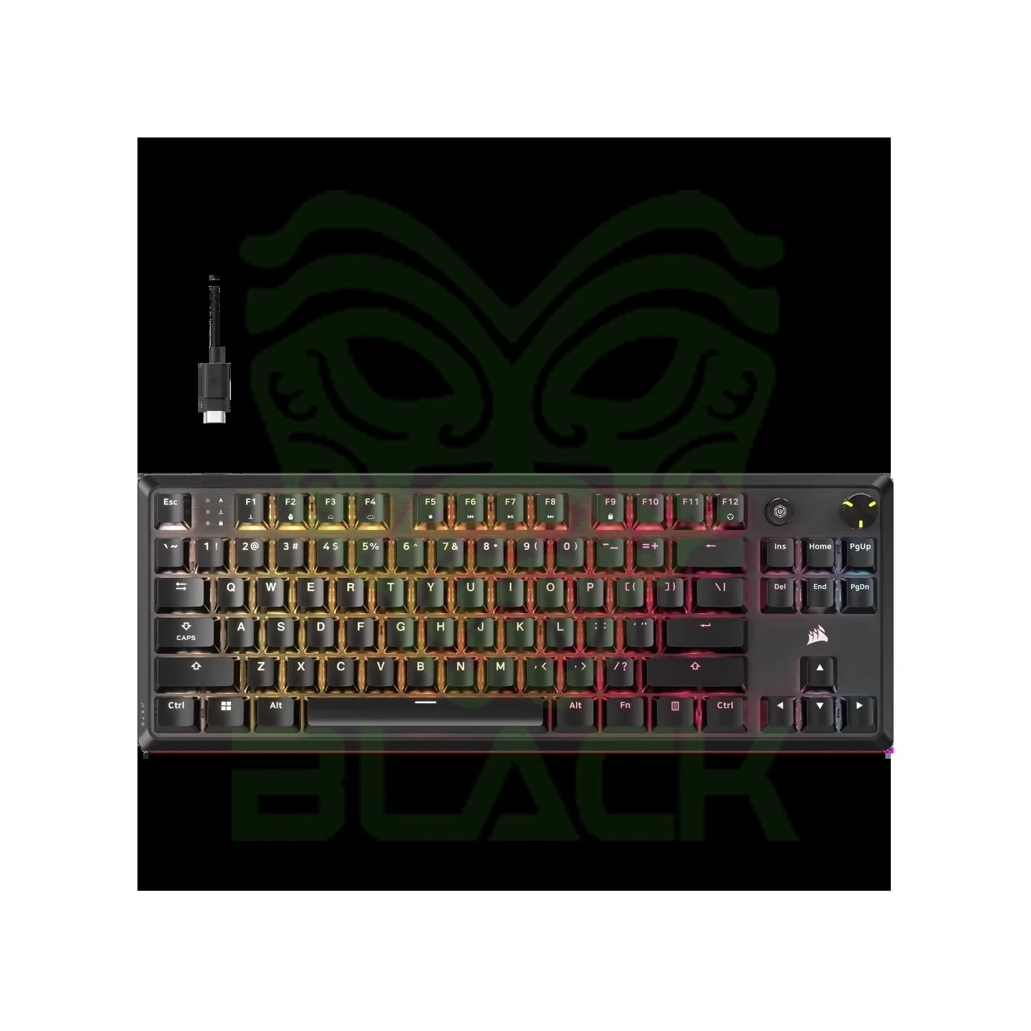 TECLADO GAMER CORSAIR K70 CORE TKL RGB USB