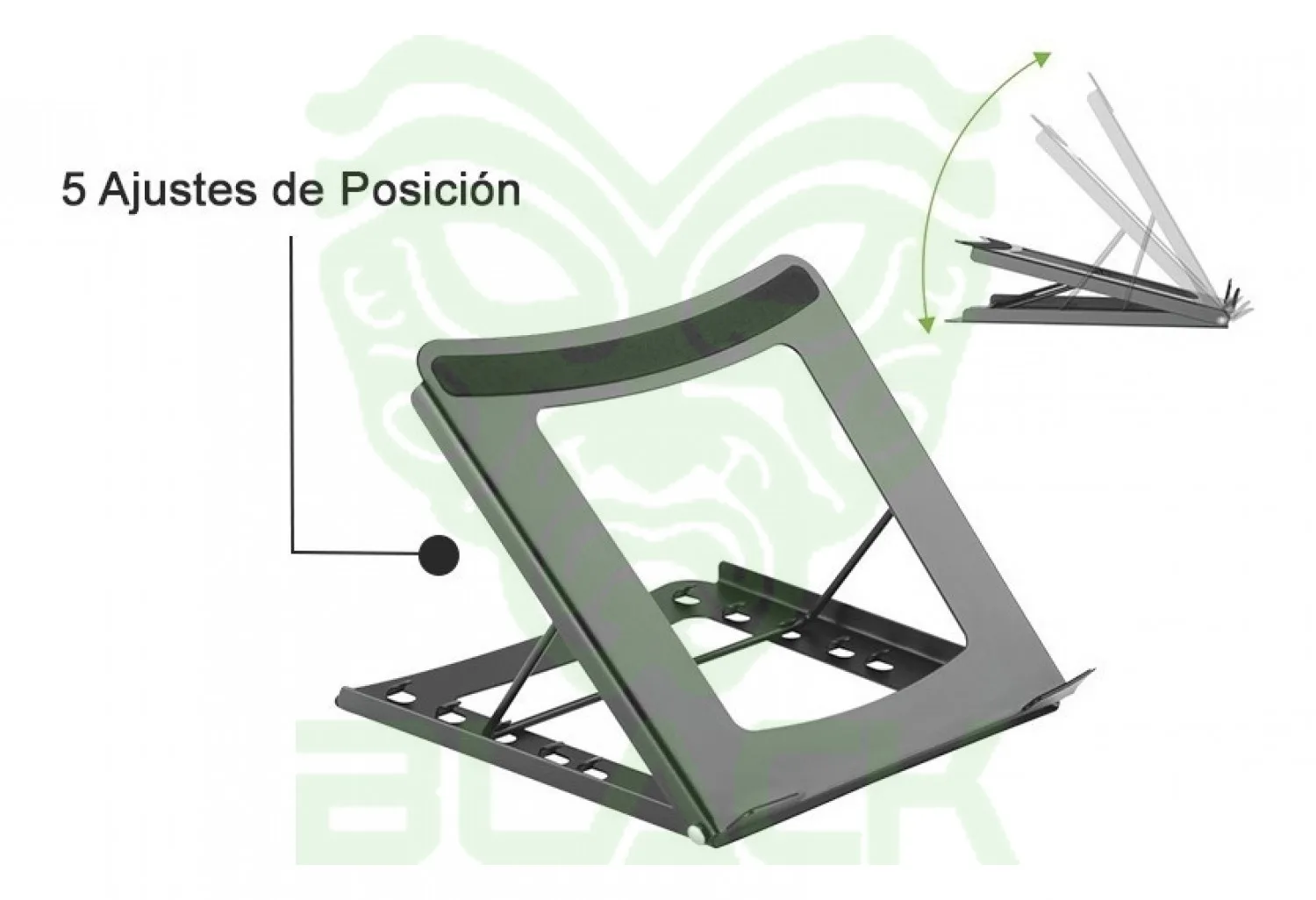 SOPORTE INTELAID PLEGABLE NOTEB TABLET 5 POSIC ERGONOM. IT-BNB