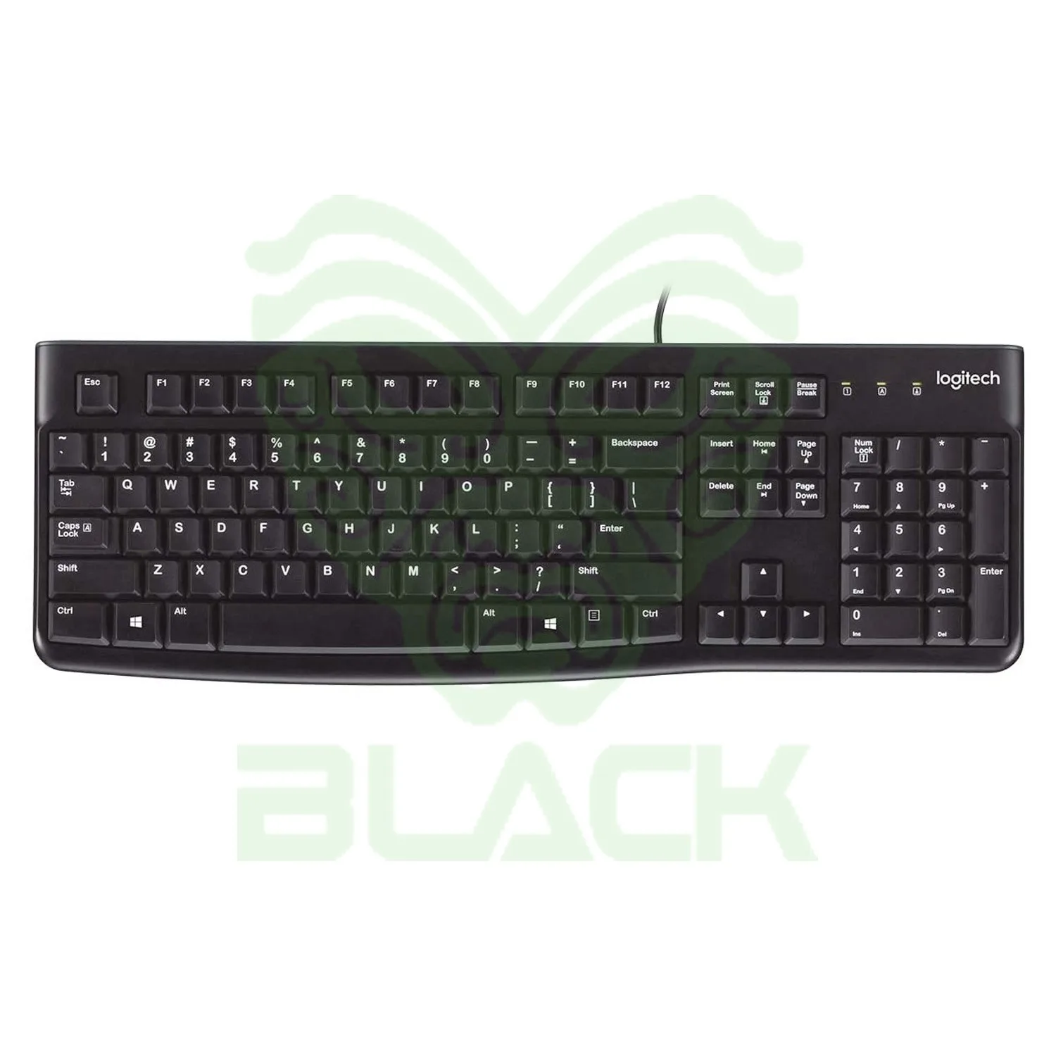 TECLADO C/CABLE LOGITECH K120 NEGRO