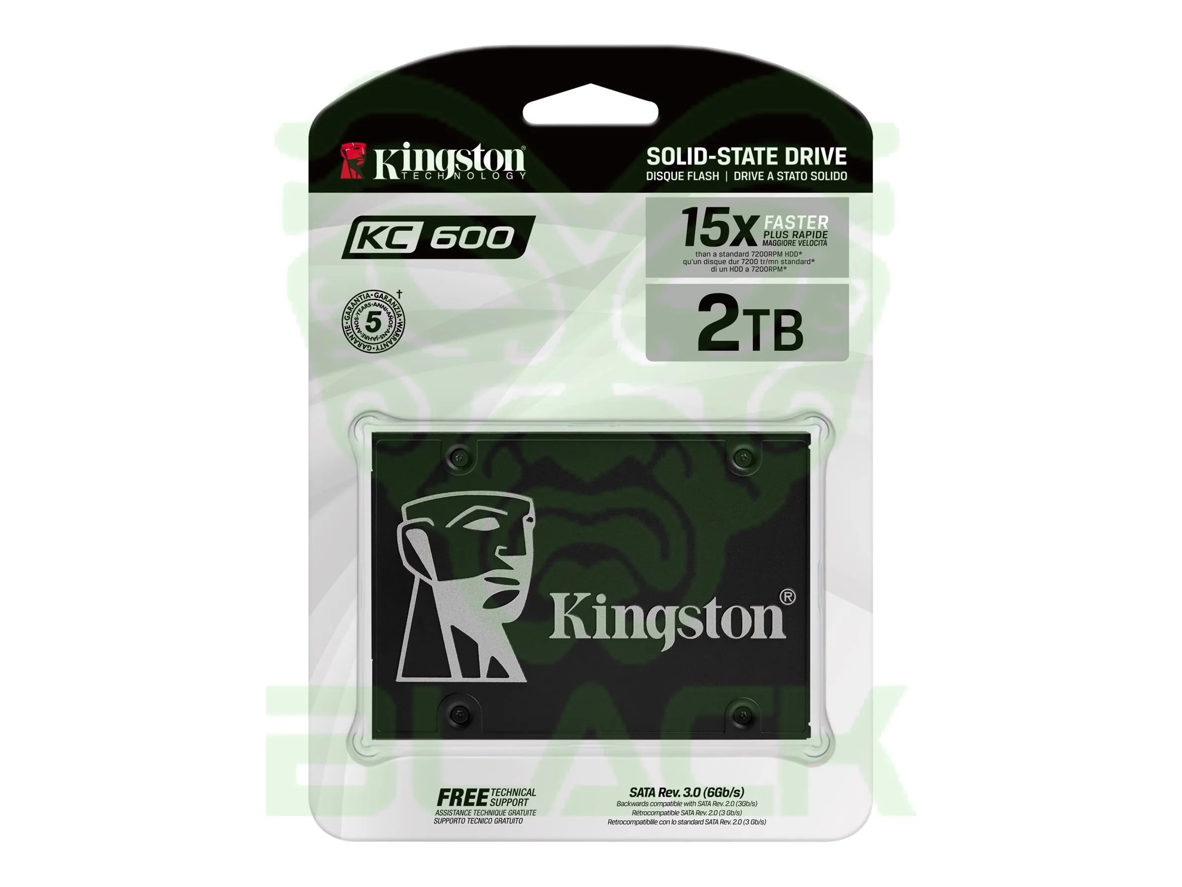DISCO SOLIDO INTERNO KINGSTON 2048GB KC600 2.5 SATA3