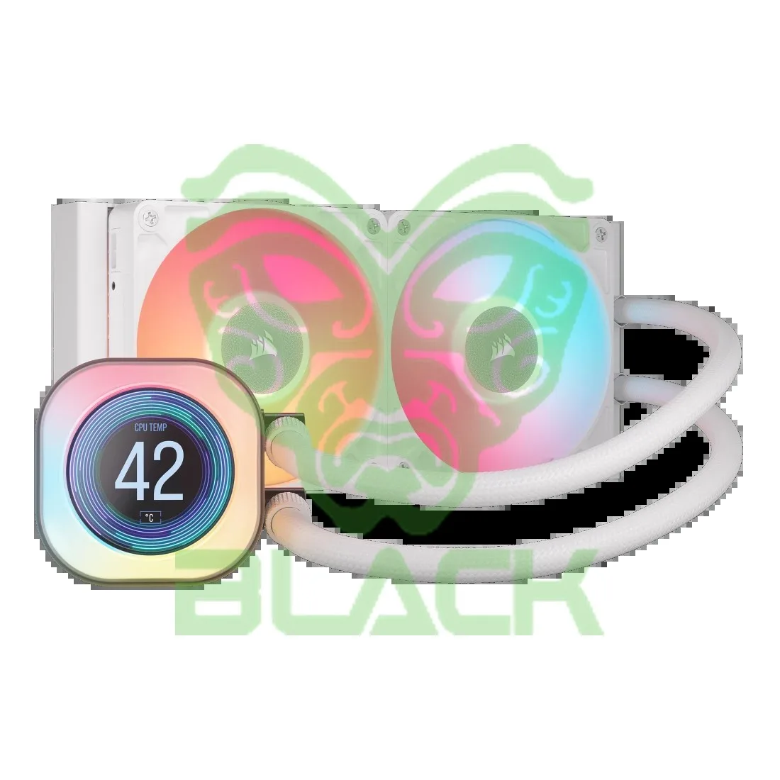 COOLER CPU CORSAIR ICUE TITAN LINK 240 RX RGB WHITE WATER COOLER