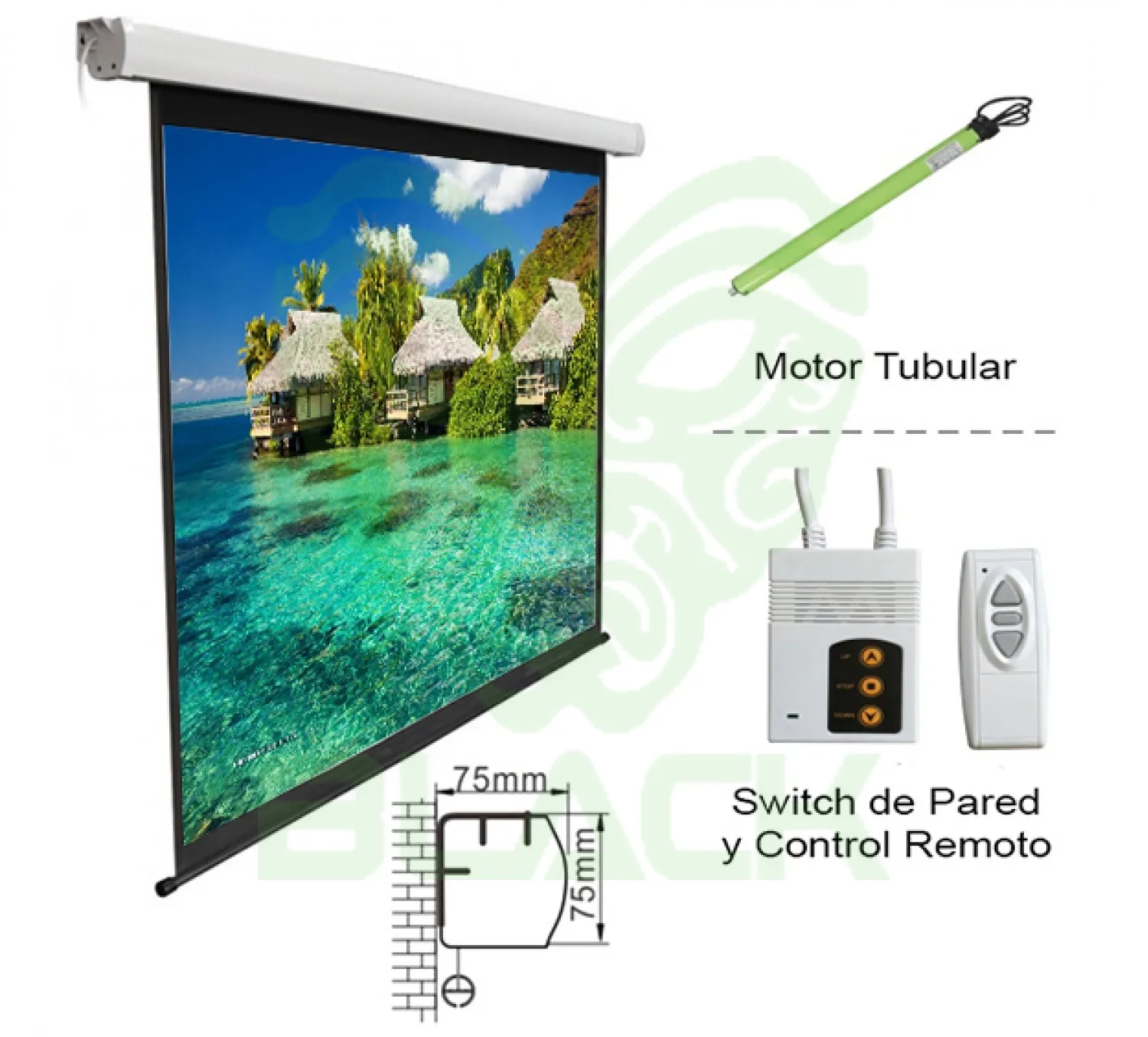 PANTALLA INTELAID ELECTRICA 150 C/CONTROL