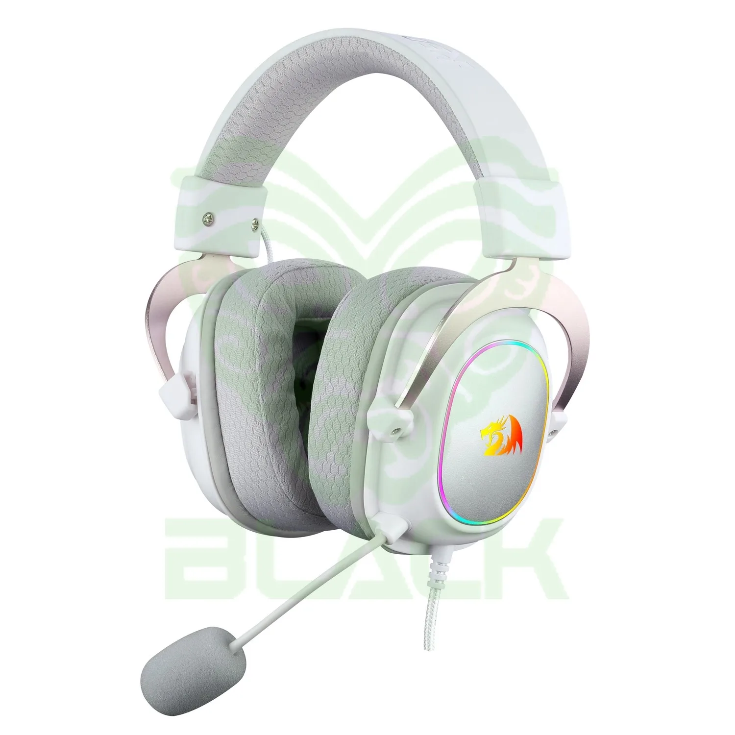 AURICULAR REDRAGON ZEUS X RGB BLANCO