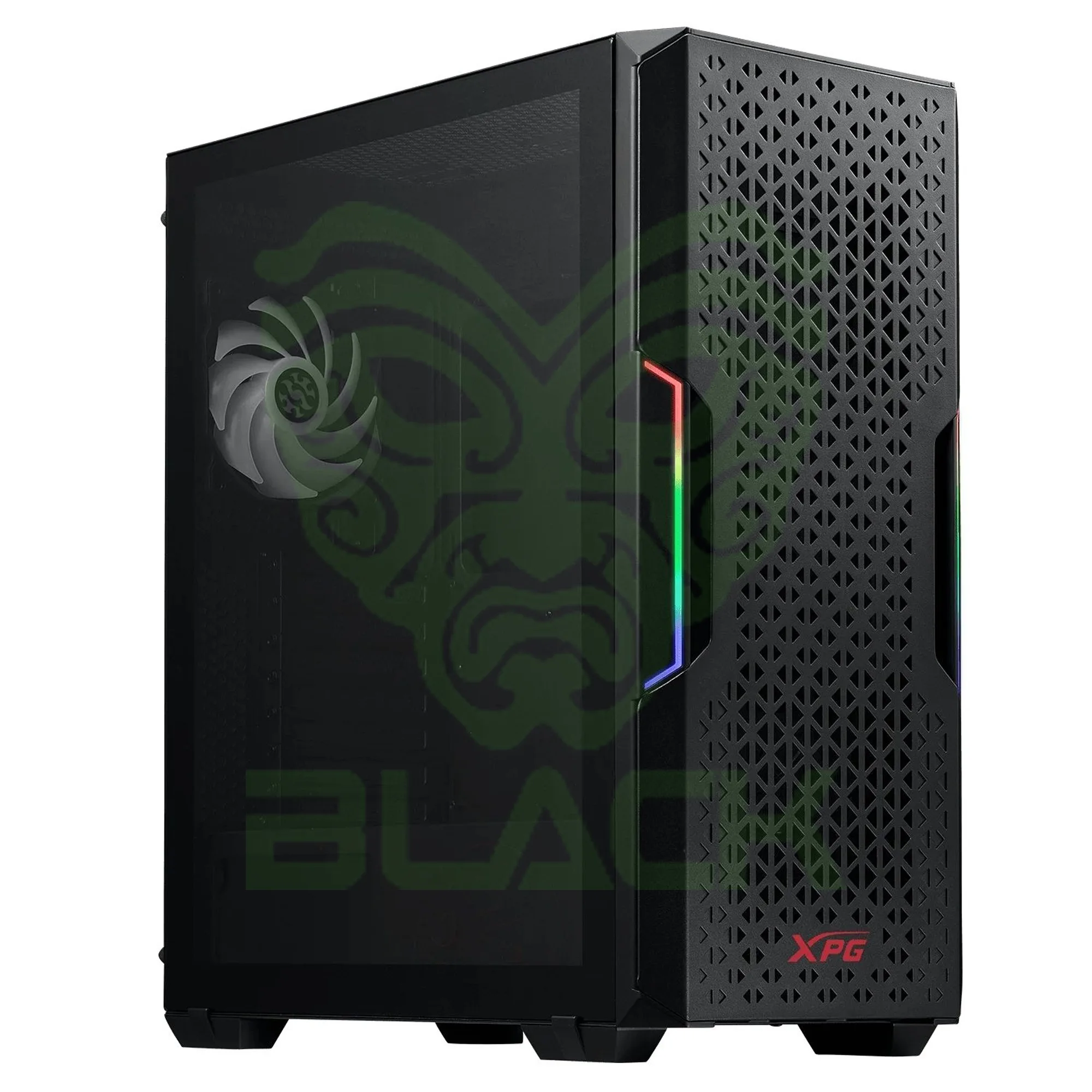 GABINETE XPG STARKER AIR BTF NEGRO E-ATX CON VIDRIO TEMPLADO Y ARGB