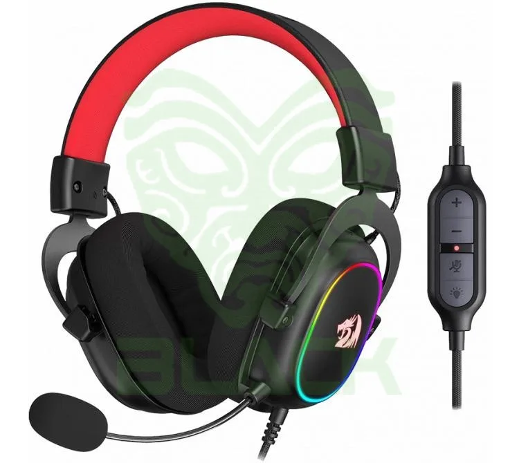 AURICULARES REDRAGON ZEUS X H510 RGB SURROUND 7.1 BLACK