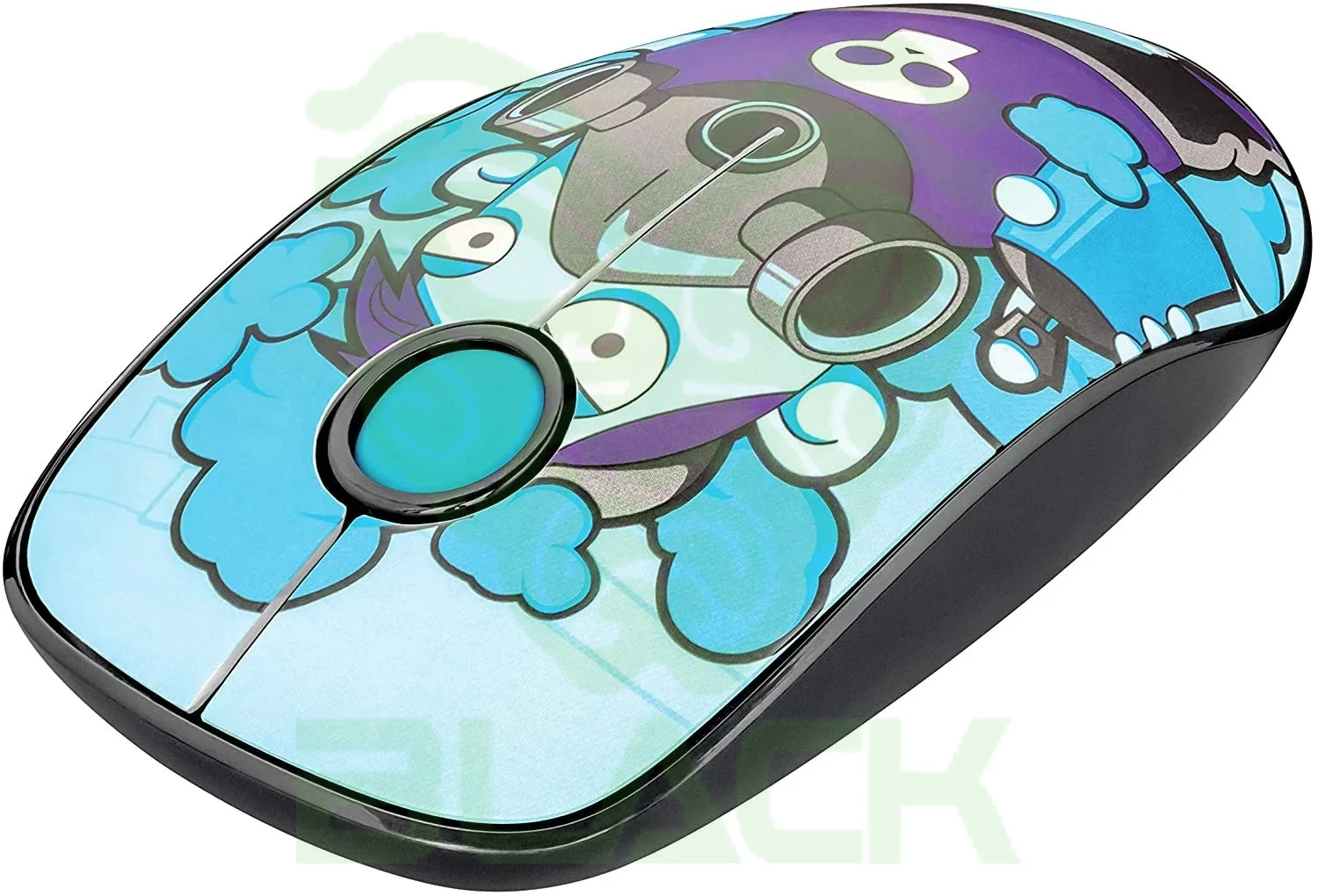 MOUSE TRUST SKETCH SILENT WIRELESS BLUE
