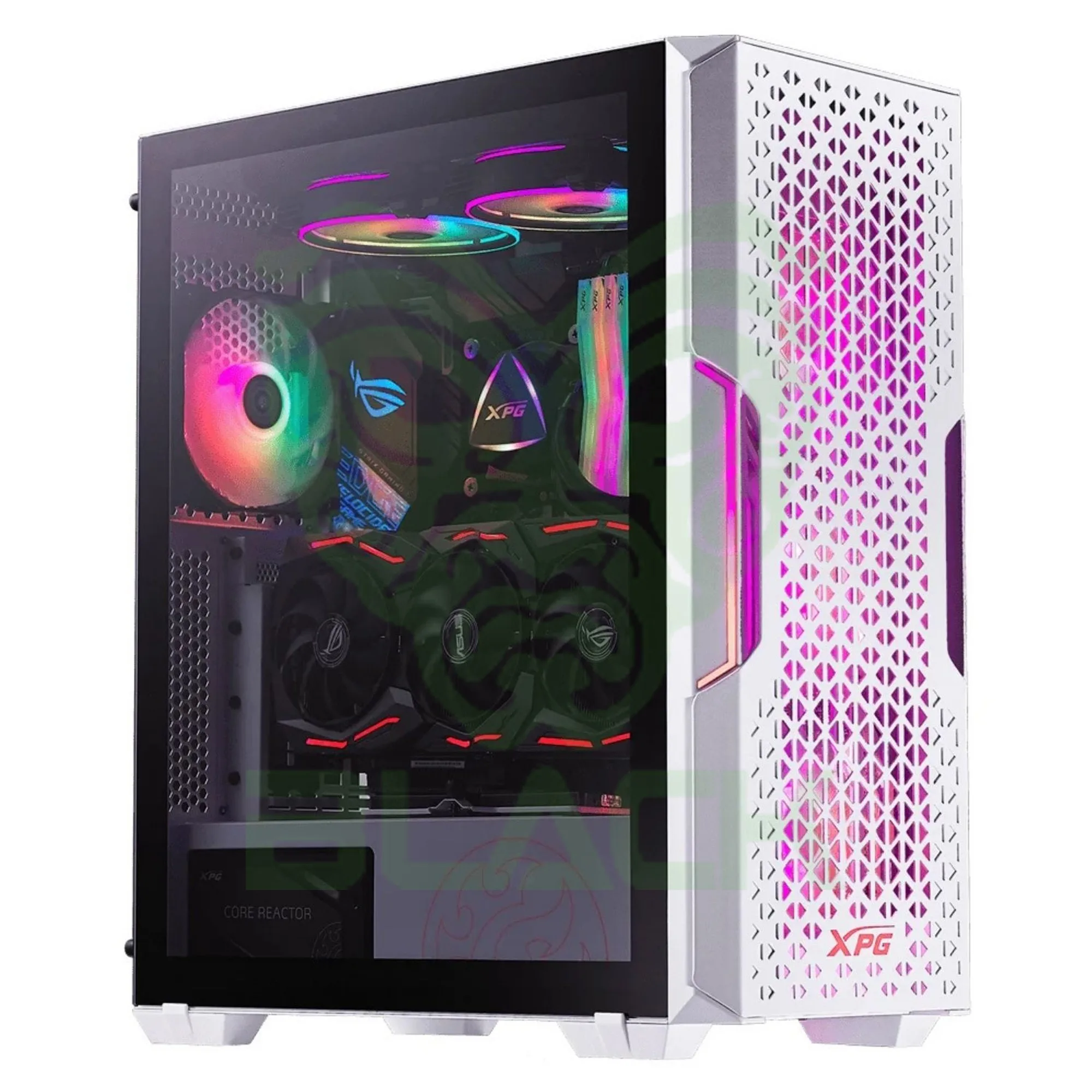GABINETE XPG STARKER AIR BTF BLANCO E-ATX CON VIDRIO TEMPLADO Y ARGB
