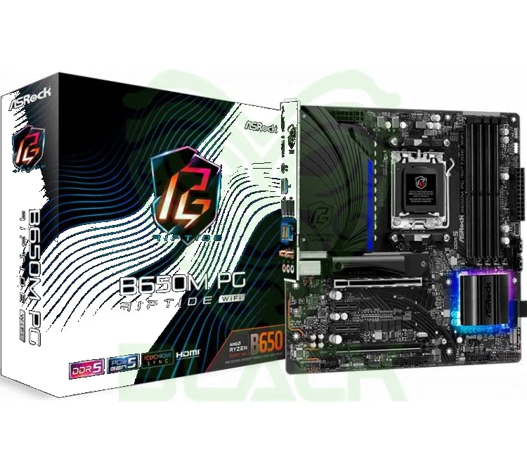 MOTHER ASROCK B650M PG RIPTIDE WIFI AM5 DDR5