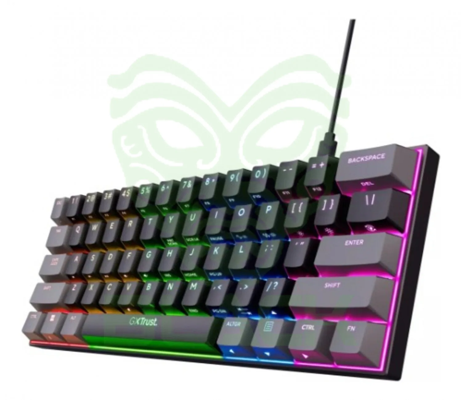 TECLADO TRUST ACIRA MINI GAMING ES GXT867