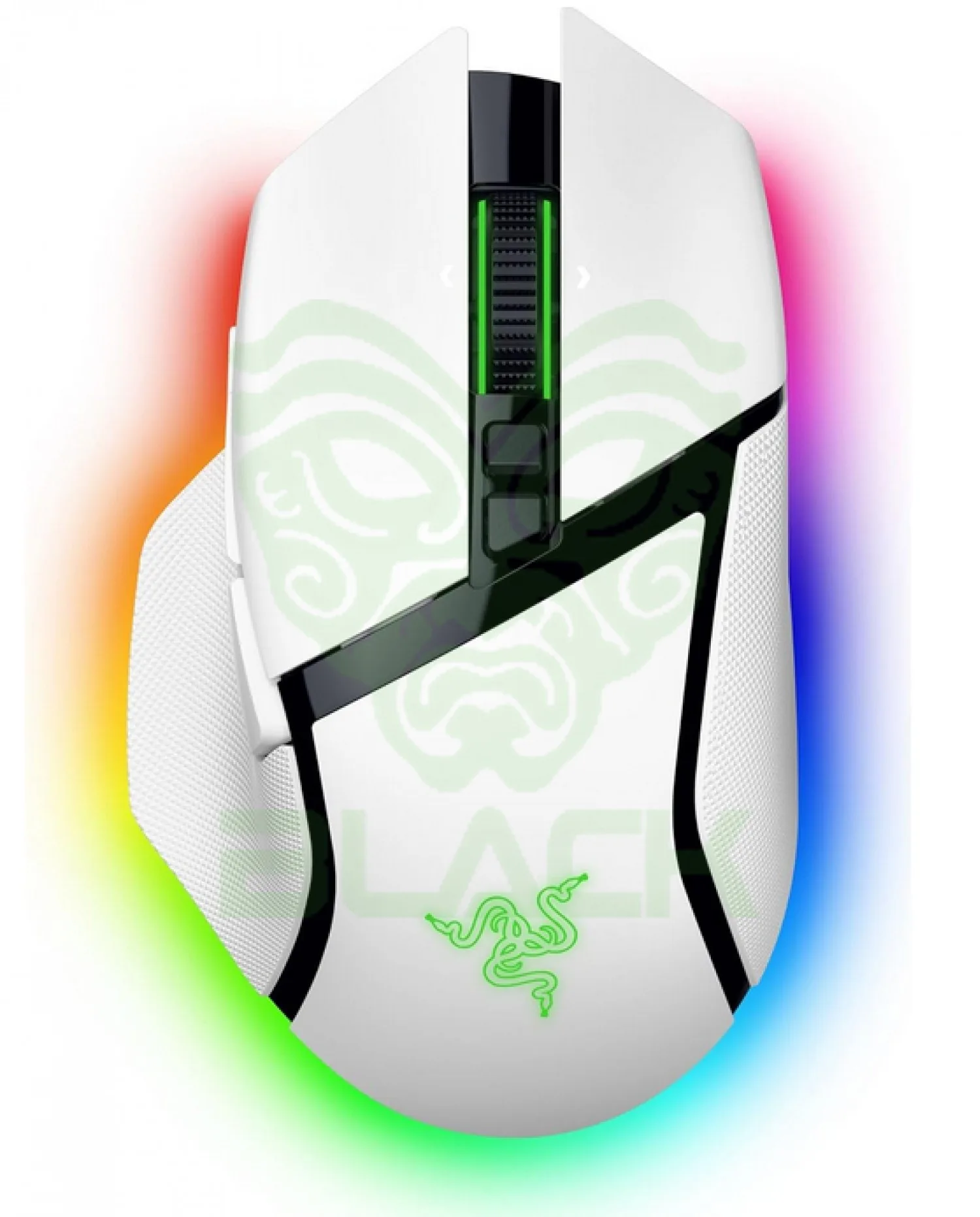 MOUSE GAMER RAZER BASILISK V3 PRO WHITE 35K HYPERSPEED WIRELESS