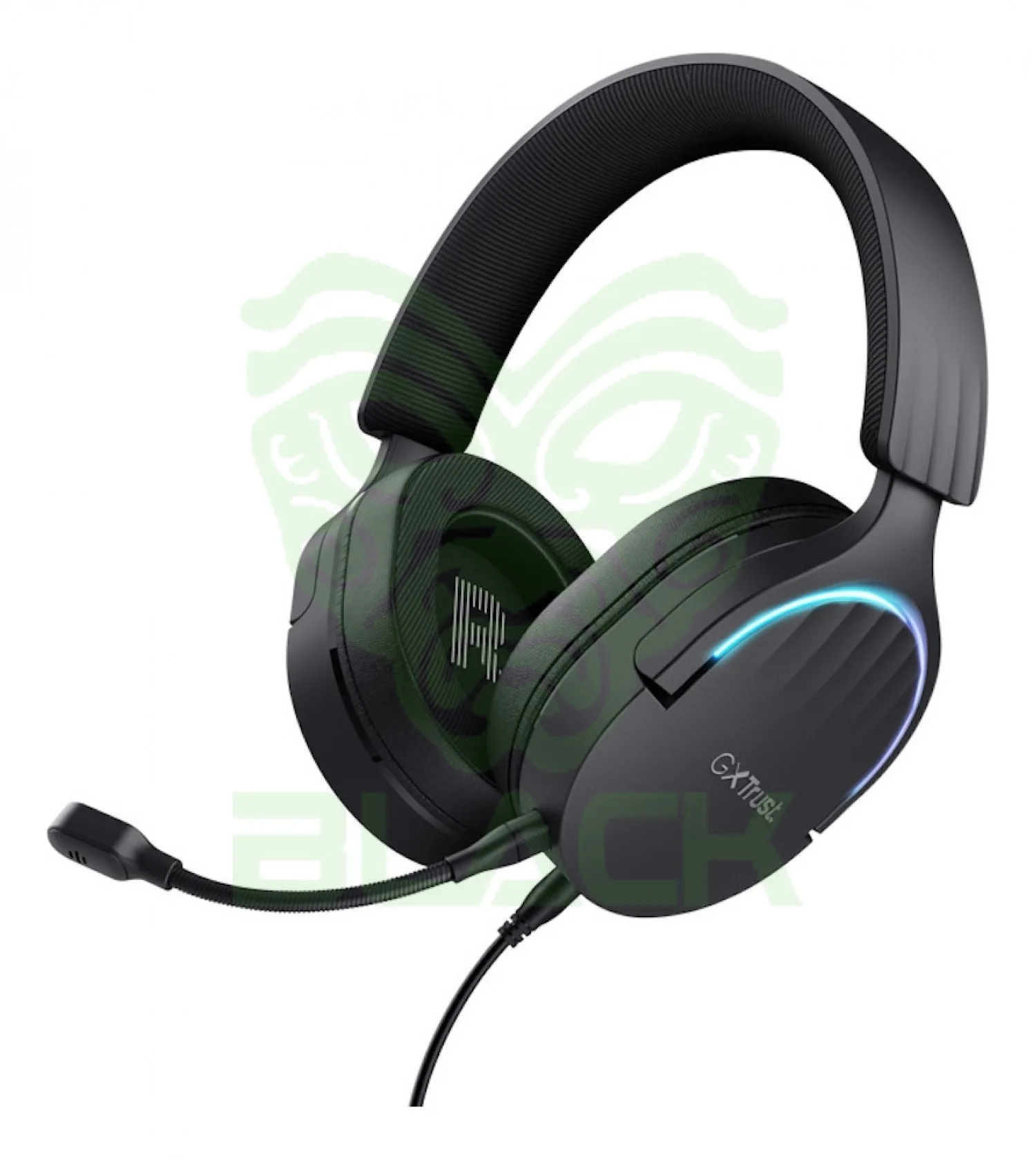 AURICULAR GAMER TRUST FAYZO 7.1 BLACK GXT490