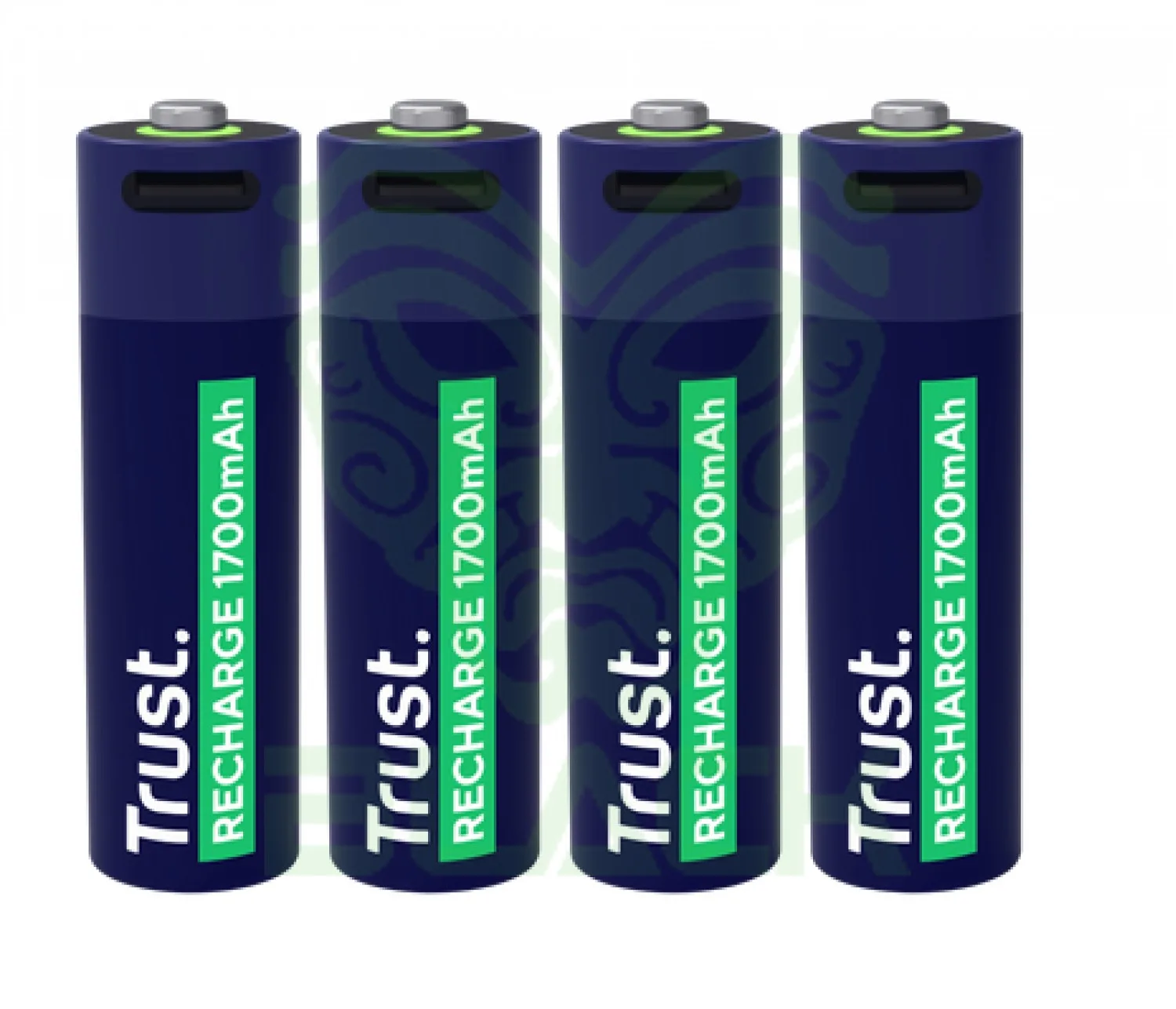 PILAS AA RECARGABLES USB-C TRUST X4