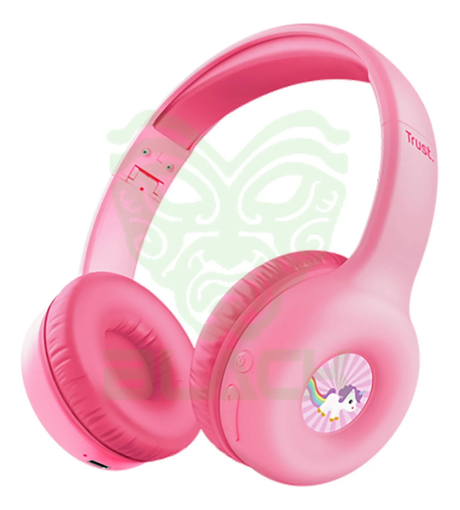 AURICULAR TRUST NOUNA WIRELESS KIDS PINK