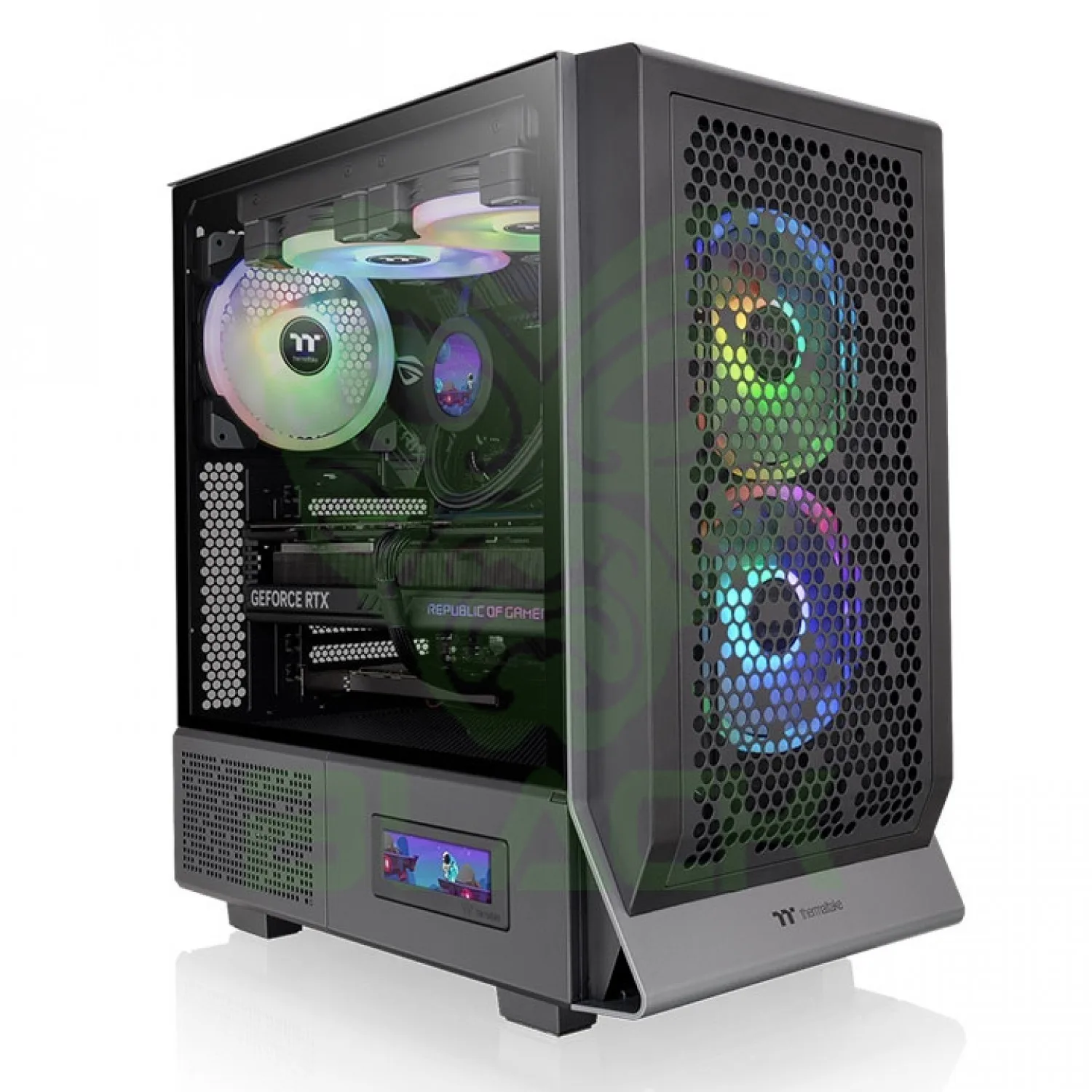 GABINETE THERMALTAKE CERES 300 TG ARGB BLACK TEMPERED GLASS