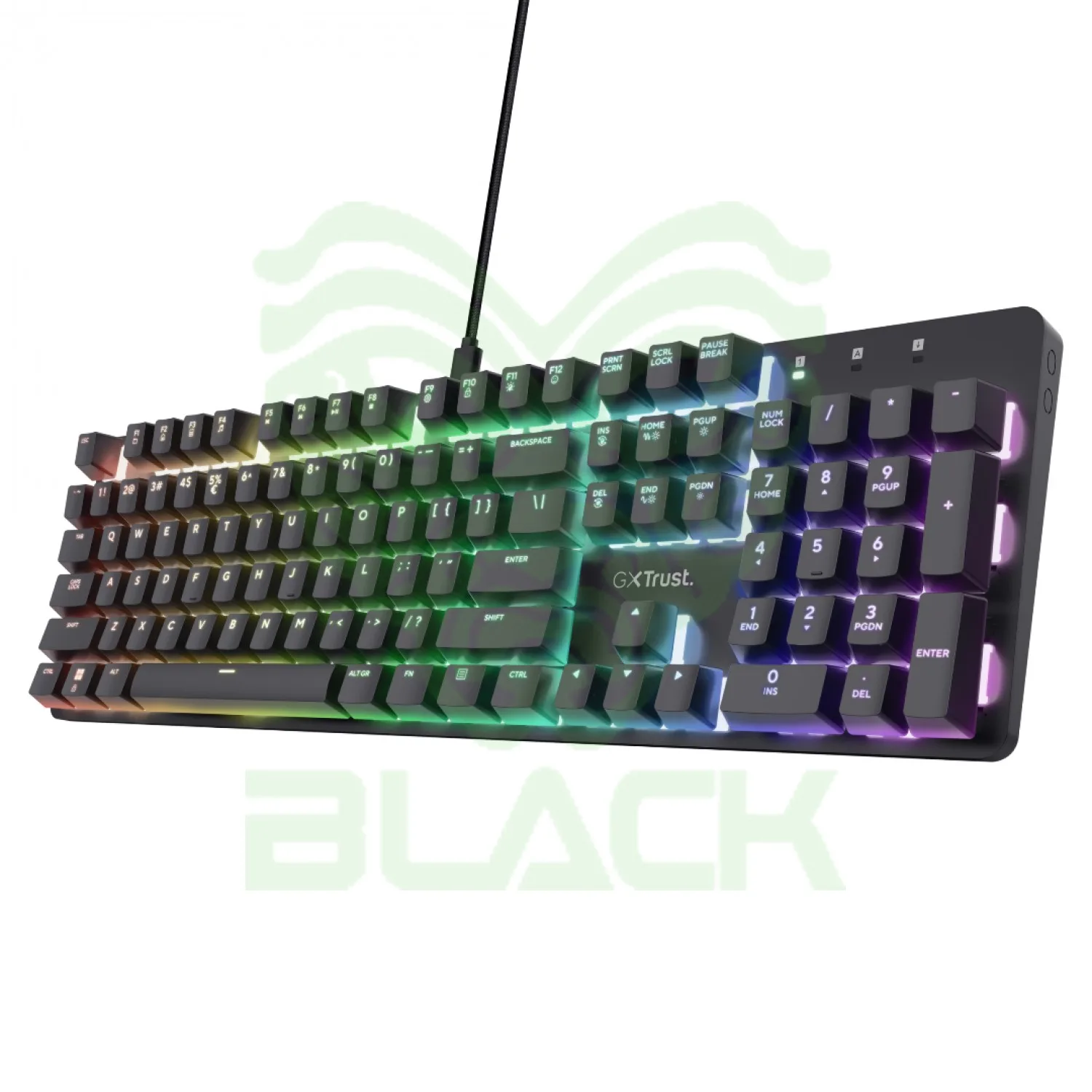 TECLADO TRUST ZORA MECHANICAL ES GXT871
