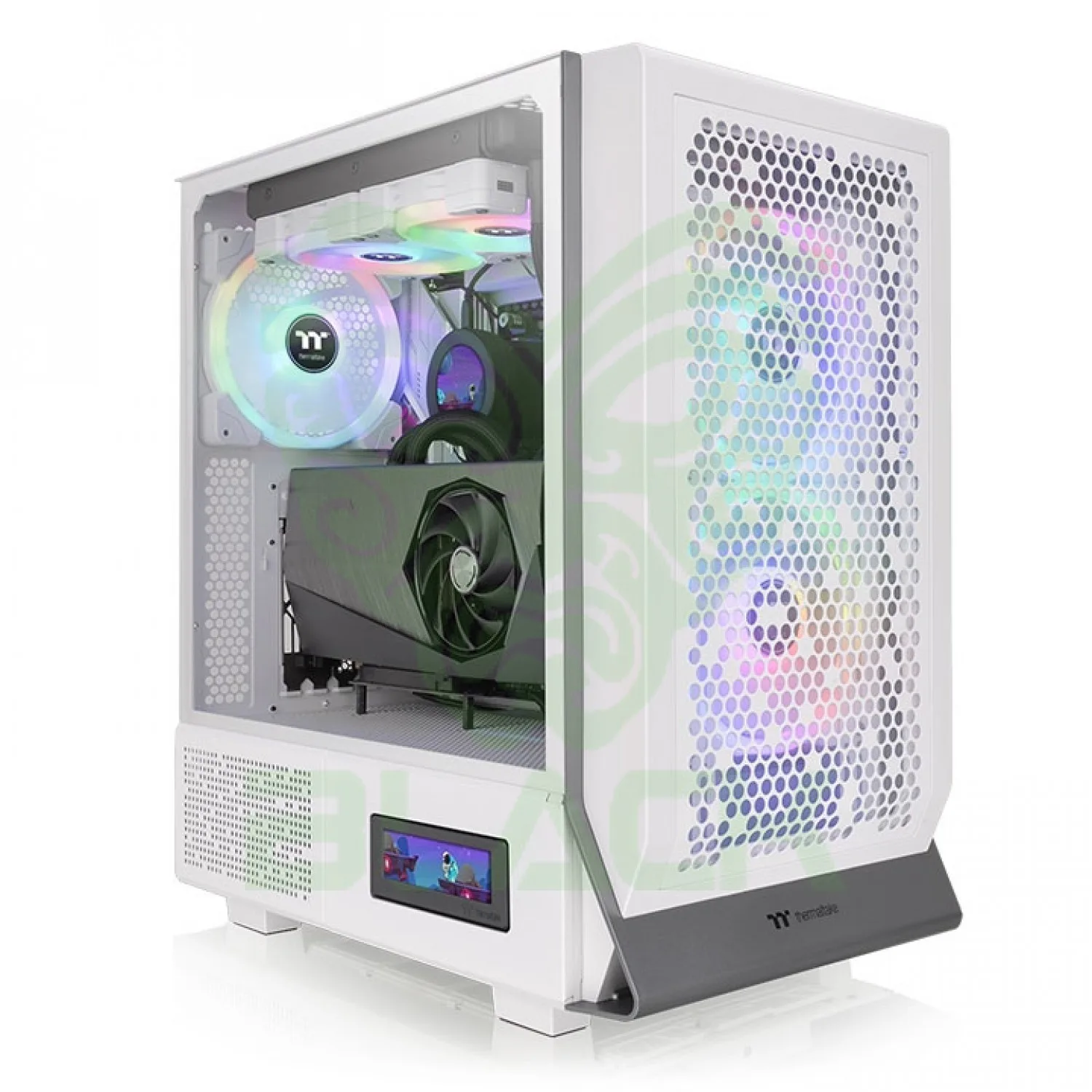 GABINETE THERMALTAKE CERES 300 TG ARGB SNOW WHITE TEMPERED GLASS