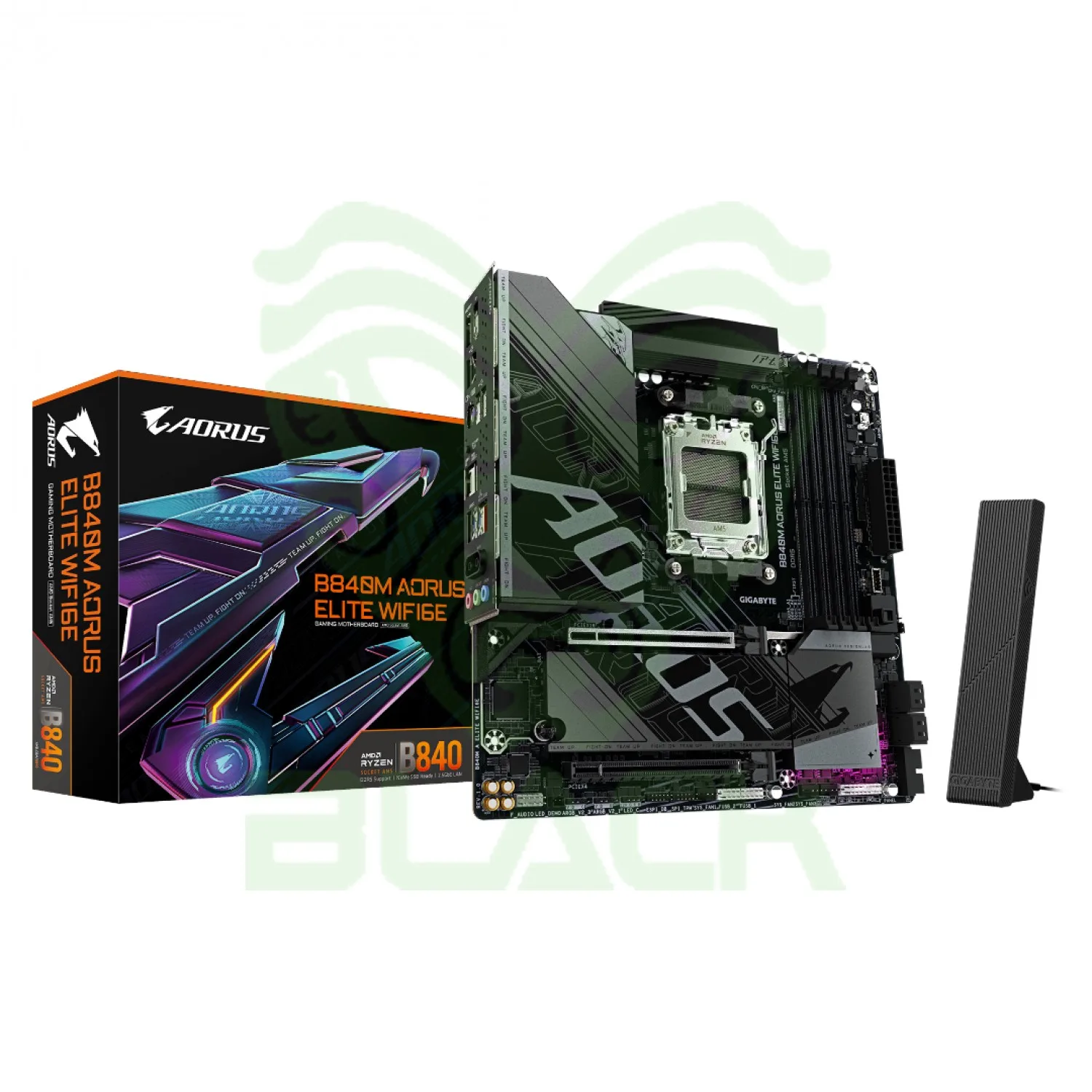 MOTHER GIGABYTE (AM5) B840M AORUS ELITE WIFI6E