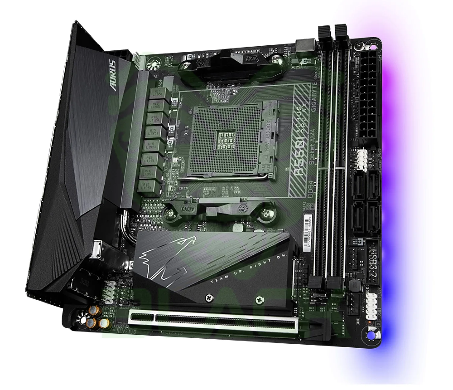 MOTHER GIGABYTE (AM4) B550I AORUS PRO AX
