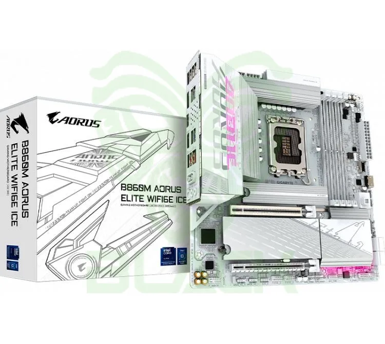 MOTHER GIGABYTE B860M AORUS ELITE WIFI 6E ICE S1851