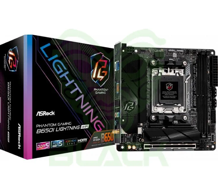 MOTHER ASROCK B650I LIGHTNING WIFI AM5 DDR5 ITX