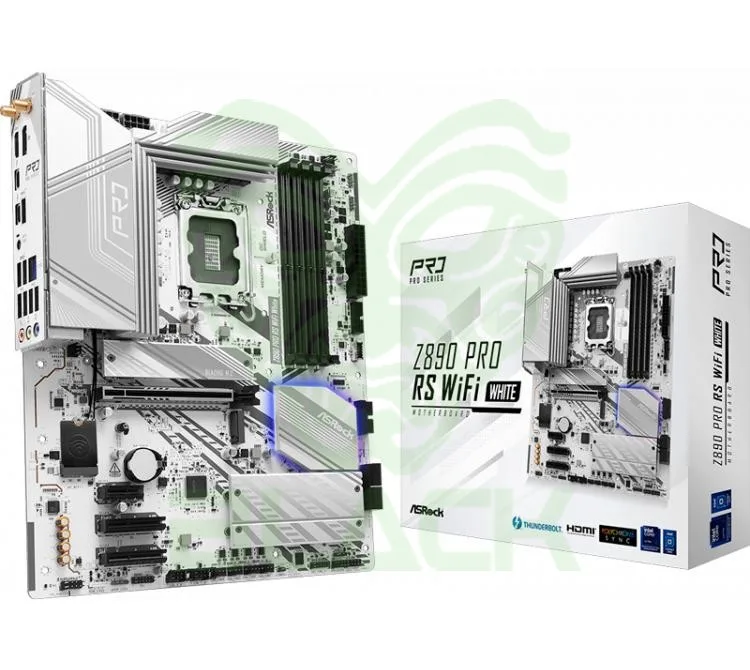 MOTHER ASROCK Z890 PRO RS WIFI WHITE LGA1851 DDR5