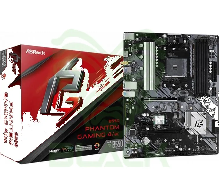 MOTHER ASROCK B550 PHANTOM GAMING 4 AC AM4 WIFI