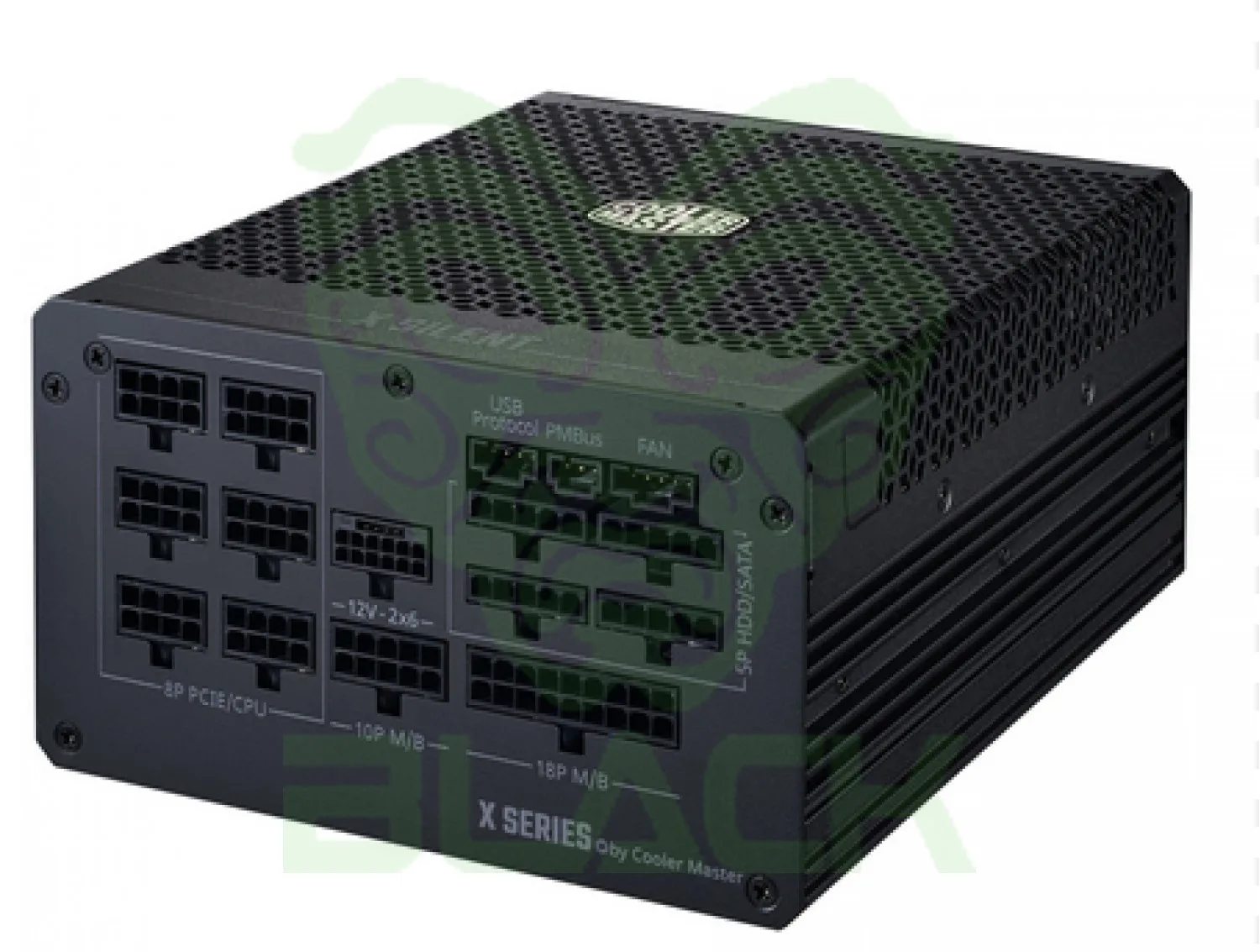 FUENTE COOLER MASTER X SILENT EDGE PLATINUM 850W (FULL MODULAR)