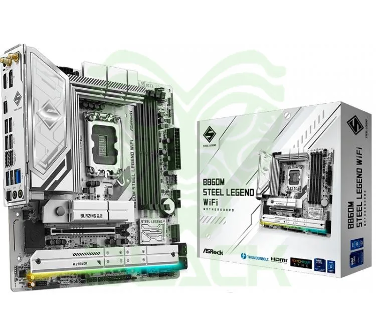 MOTHER ASROCK B860M STEEL LEGEND WIFI LGA1851 DDR5