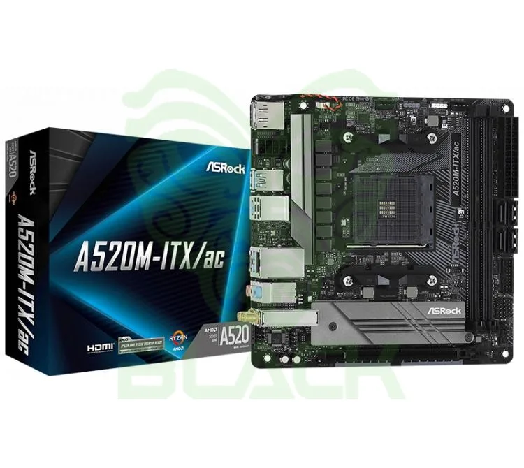 MOTHER ASROCK A520M-ITX/AC WIFI AM4 DDR4