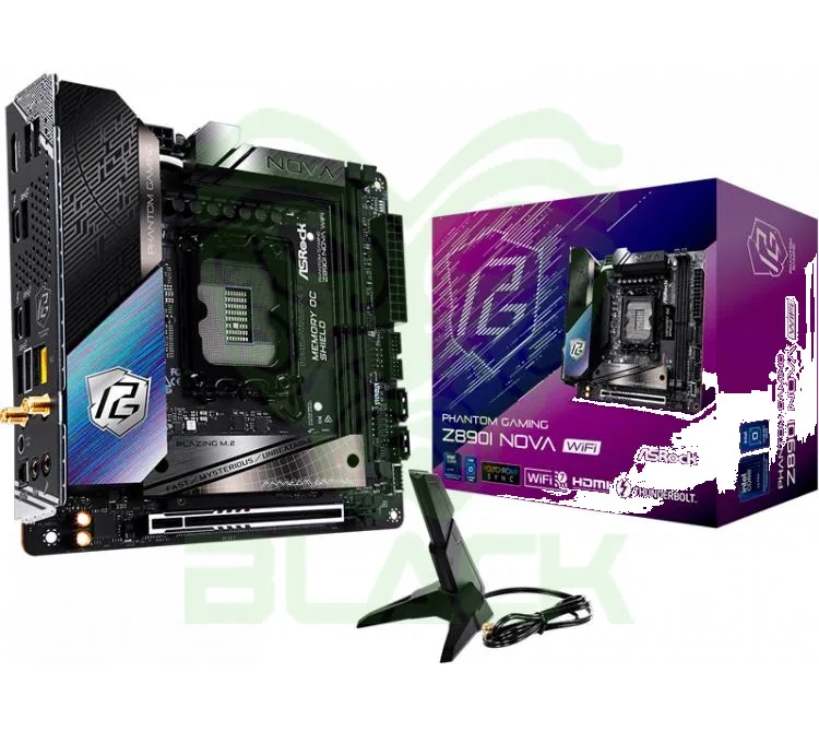 MOTHER ASROCK Z890I NOVA WIFI ITX LGA1851 DDR5