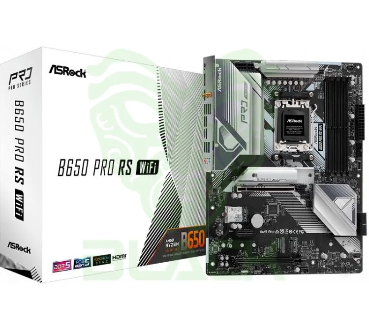 MOTHER ASROCK B650 PRO RS WIFI AM5 DDR5