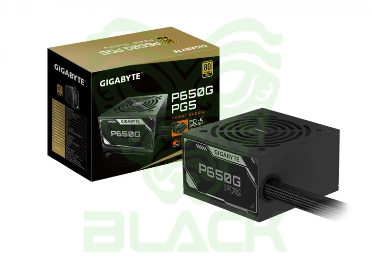 FUENTE GAMER GIGABYTE 650W 80 PLUS GOLD PG5