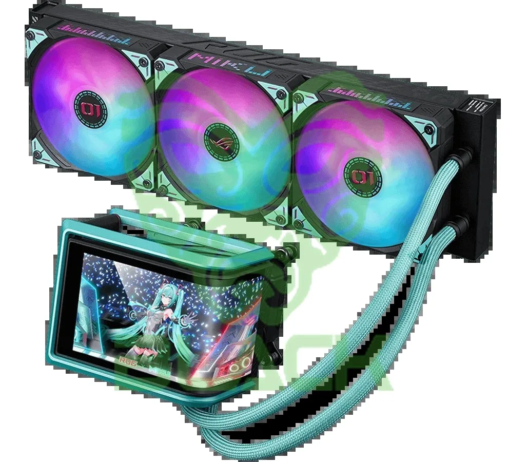 WATERCOOLER ASUS ROG RYUO IV 360 ARGB MIKU