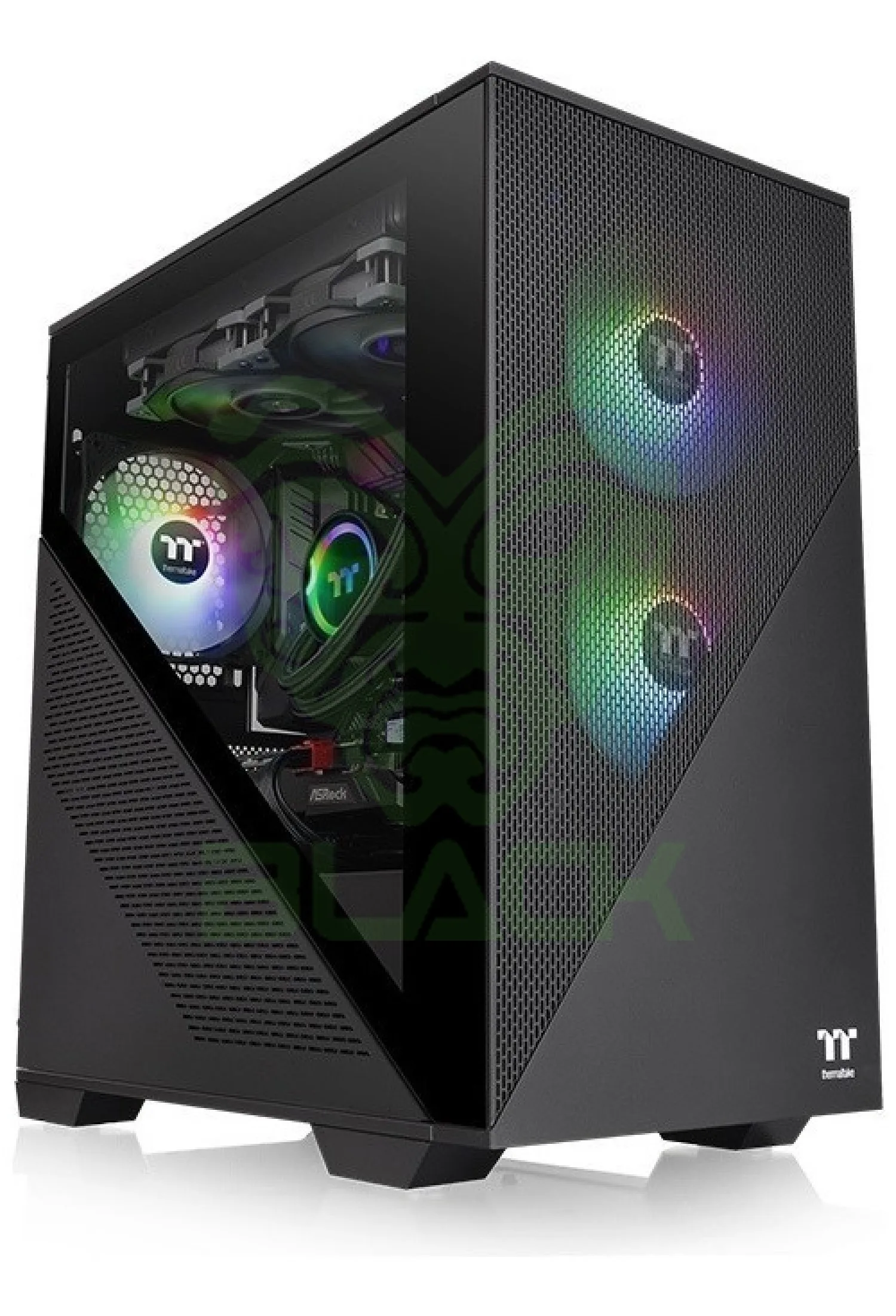 GABINETE GAMER THERMALTAKE DIVIDER 170 TG ARGB BLACK TEMP GLASS