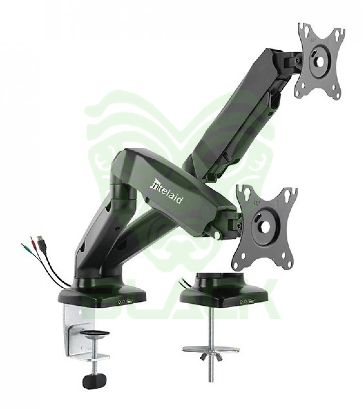 SOPORTE INTELAID DOBLE MONITOR 17 A 32 - 9KG